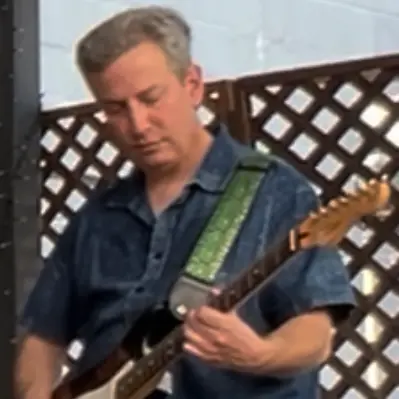 Jamie Parker, guitar player for LushCattPark